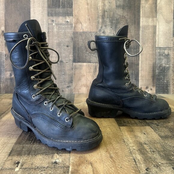 Danner Black Leather Men's Boots - Picture 2 of 12